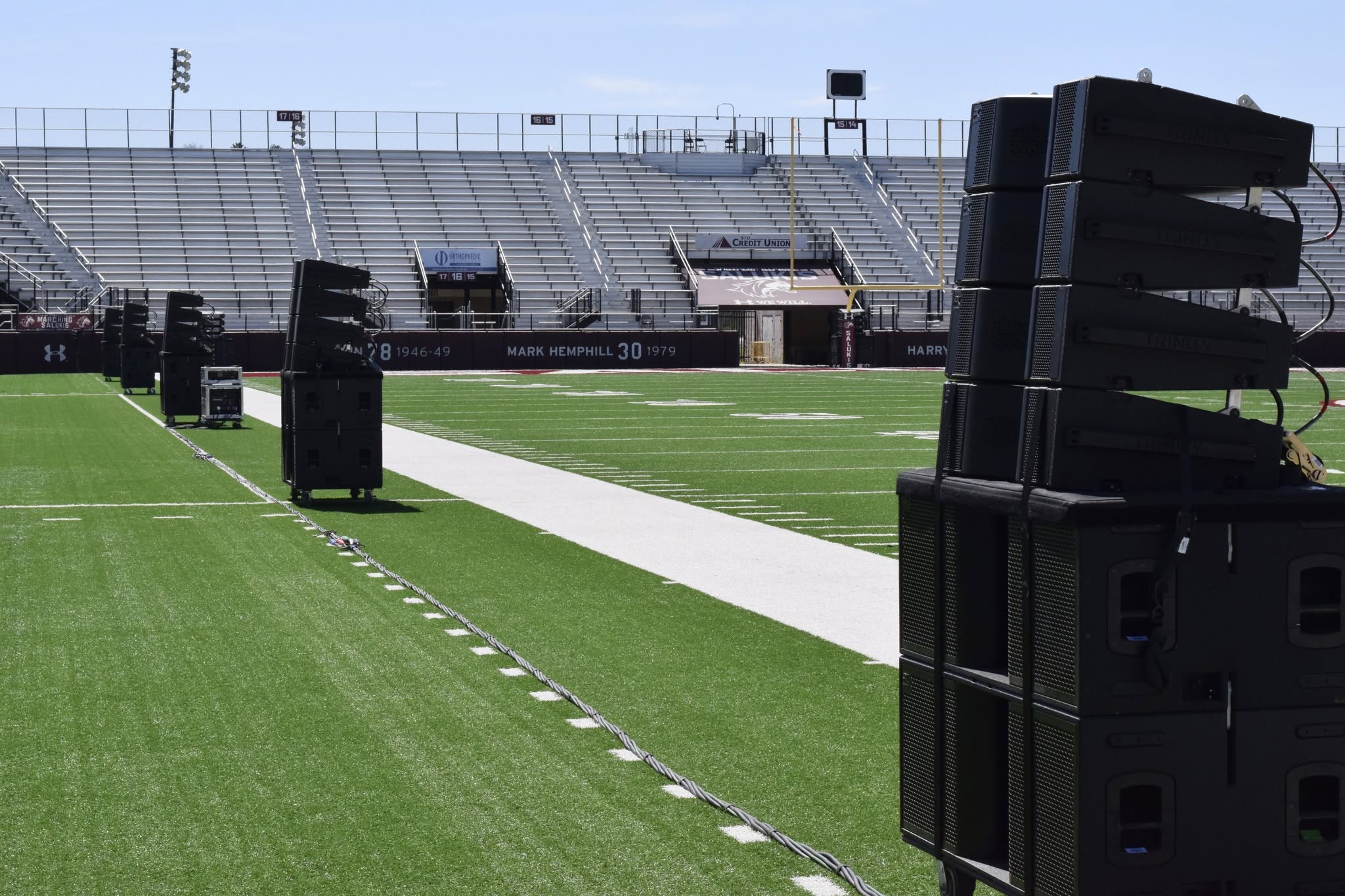 NASA × SIU Eclipse Day · Saluki Stadium