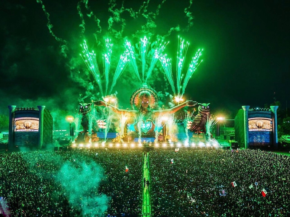 PK Trinity for 110,000 People at EDC Mexico 2018
