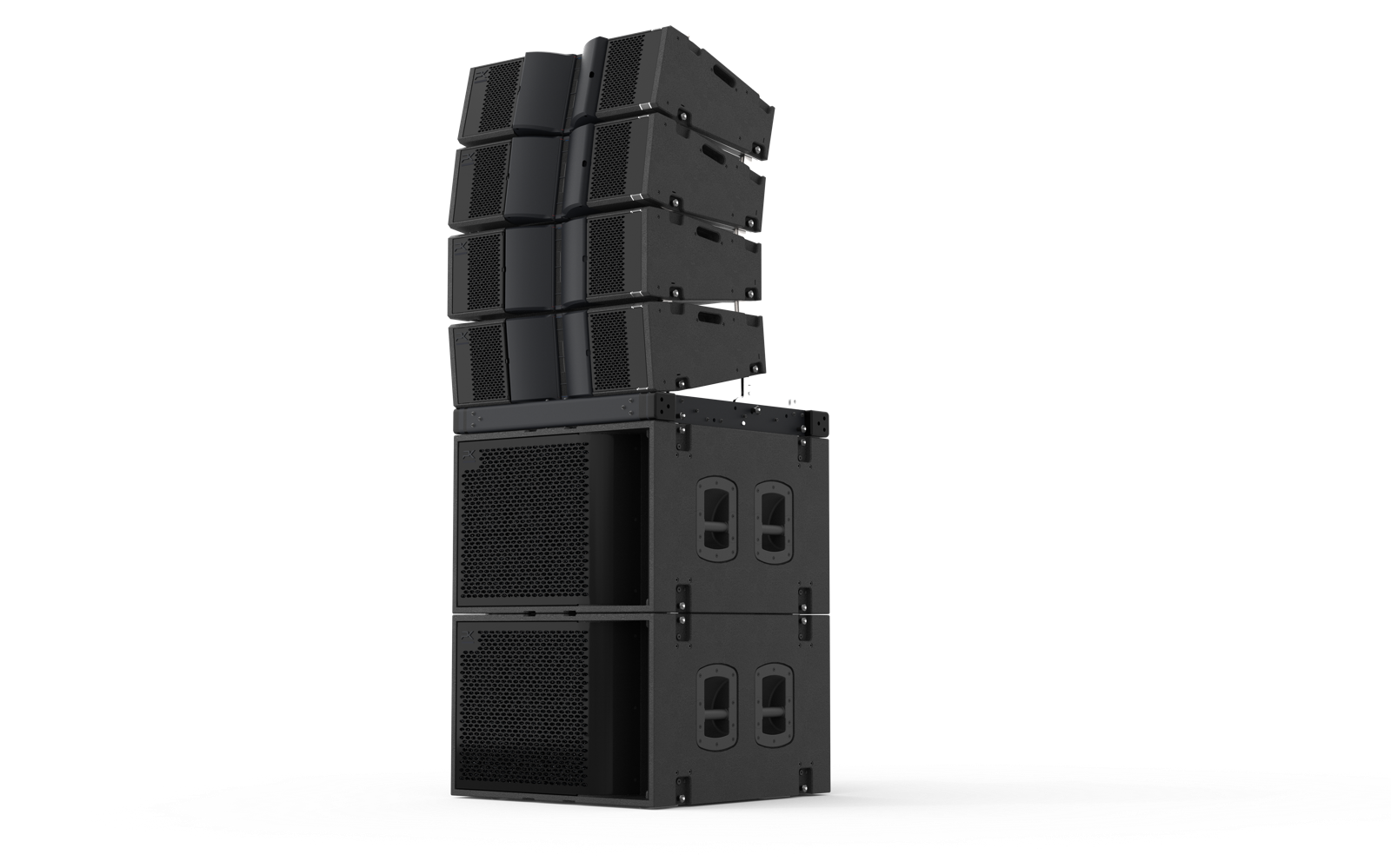T18 and T8 ground stacks covering a theatre